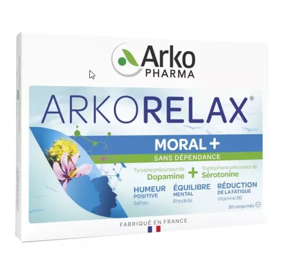 Arkorelax Moral+ 30 Comprimés